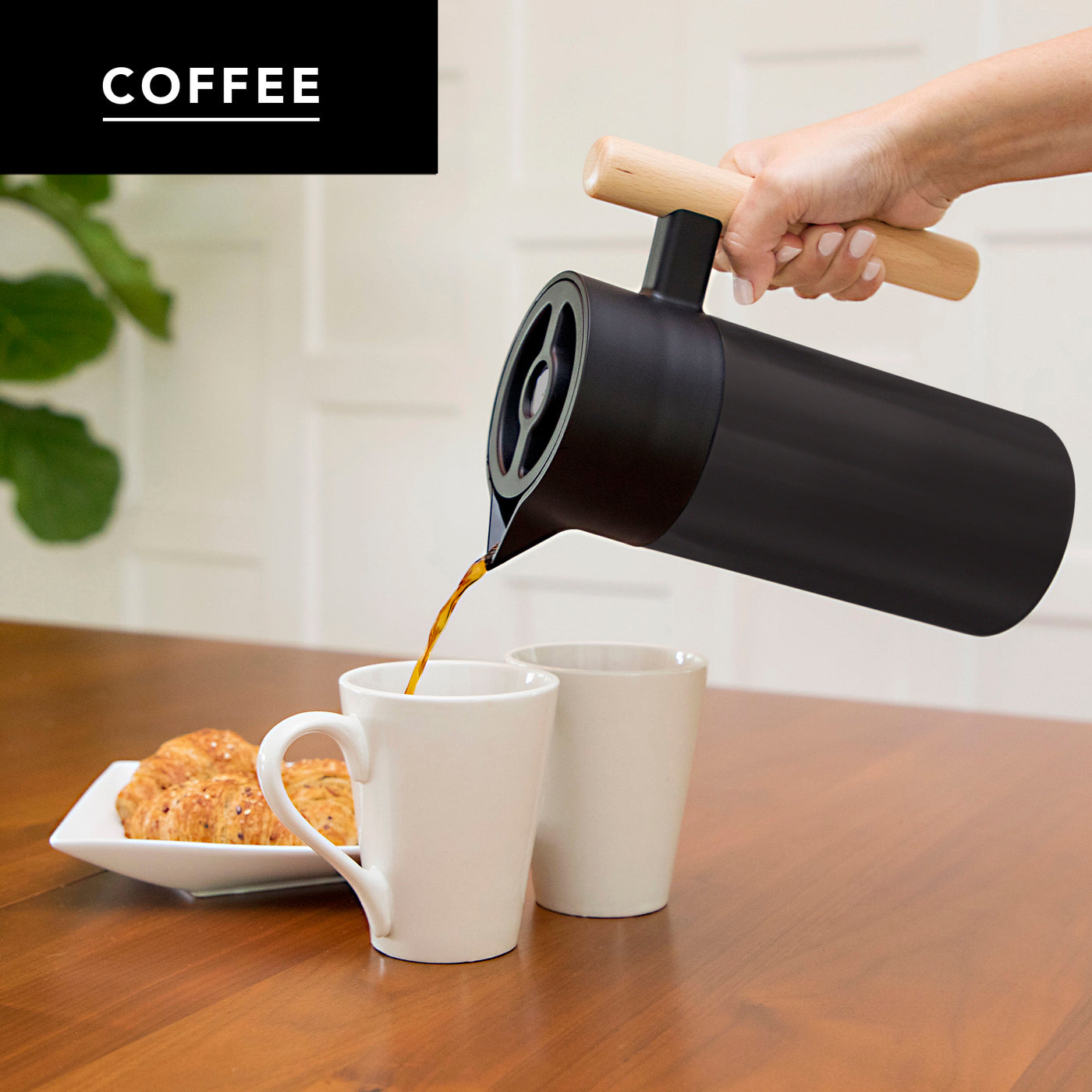 Choice 40 oz. Insulated Thermal Coffee Carafe