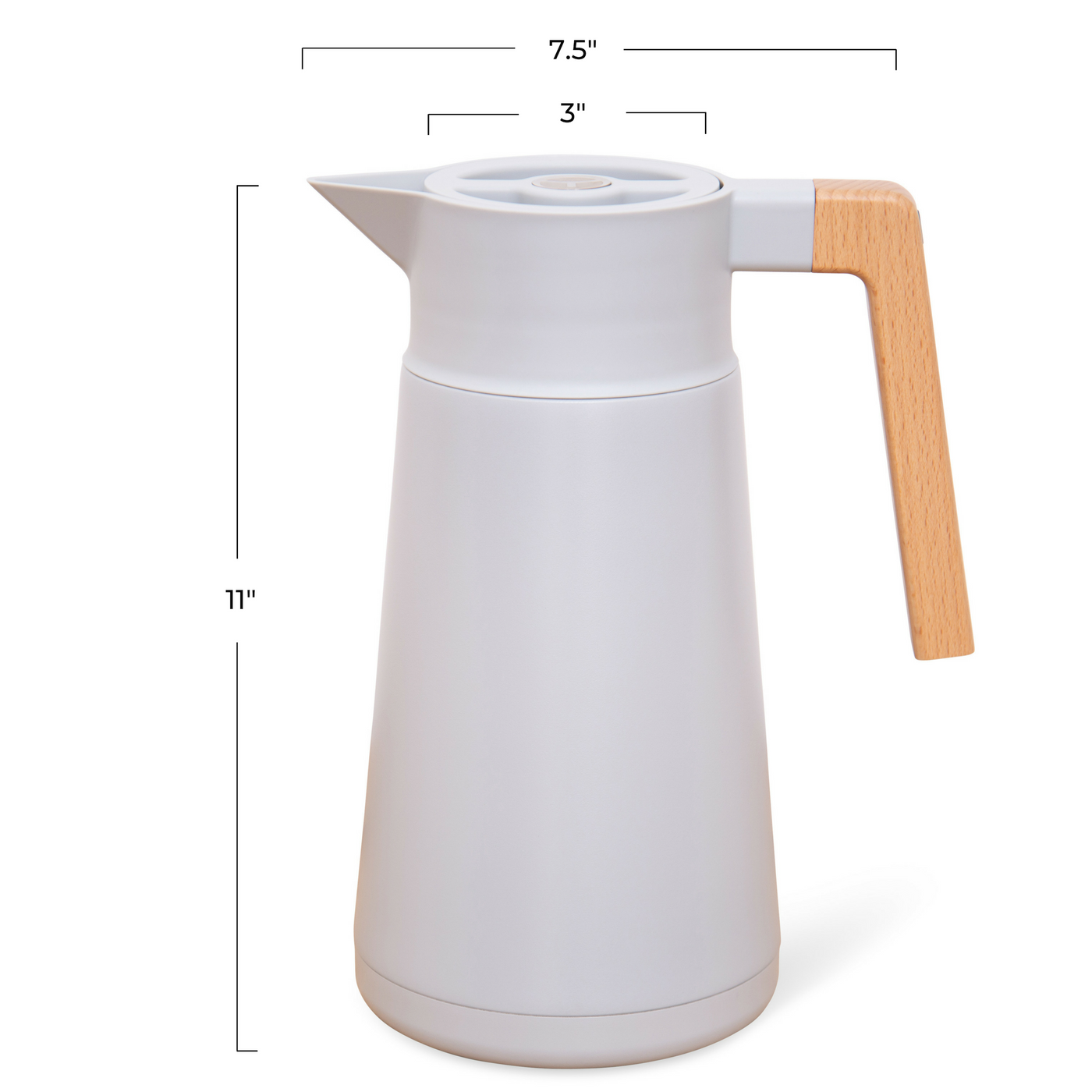 Venera Thermal Carafe | 68 Oz | White