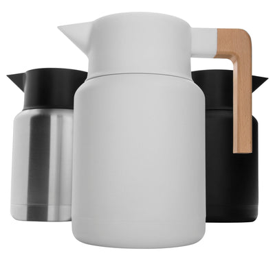 Lagom Thermal Carafe | 50 Oz | White - Hastings Collective